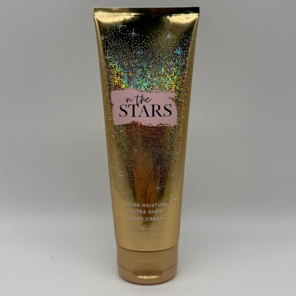 Bath & Body Works In The Stars Body Cream 8 oz Gold Ultra Shea Moisture